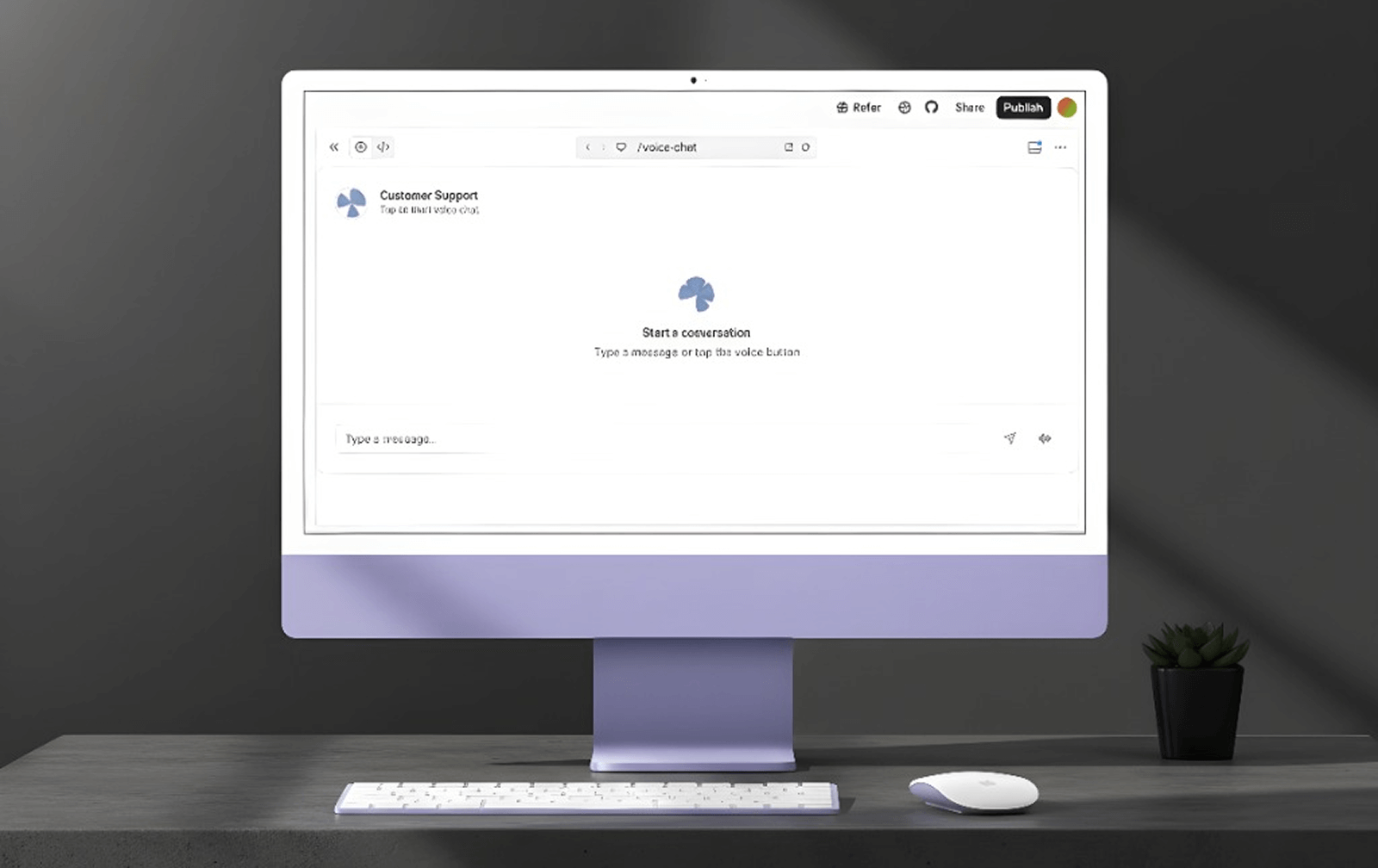 Voice Agent App with Vercel AI SDK