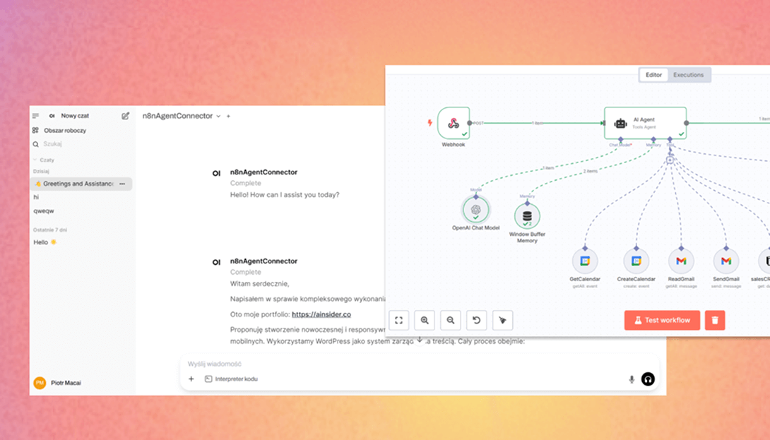 AI Agent Interface