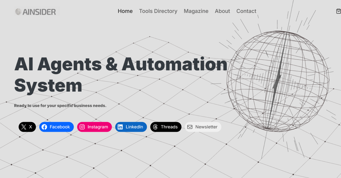 Ainsider AI Website